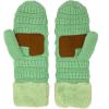 imageCC CC Super Thick Fuzzy Fleeced Lined Warm Winter Knitted Mittens GlovesSolid Mint