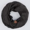 imageCC CC Winter Soft Matching Unisex Chunky Knit Cowl Loop Infinity ScarfDk Melgrey