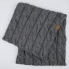 imageCC CC Winter Soft Matching Unisex Chunky Knit Cowl Loop Infinity ScarfLt Mel Greycc