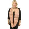 imageCC CC Winter Soft Matching Unisex Chunky Knit Cowl Loop Infinity ScarfSolid Indi Pink