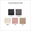 imageCC Cable Knit Beanie and Scarf Set Colorful Confetti Pattern Winter AccessoriesRose