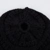 imageCC Children Kids Beanie Chunky Knitted Beanie Pony Tail Hat for Kid Ages 25 MB847 MB816Black