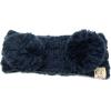 imageCC Childrens Kids Double Pom Cable Knit Fuzzy Lined Ear Warmer HeadbandNavy