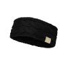 imageCC Childrens Kids Winter Warm Cable Knit Fuzzy Lined Ear Warmer HeadbandBlackSilver