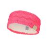 imageCC Childrens Kids Winter Warm Cable Knit Fuzzy Lined Ear Warmer HeadbandCandy Pink