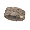 imageCC Childrens Kids Winter Warm Cable Knit Fuzzy Lined Ear Warmer HeadbandTaupe