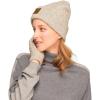 imageCC Eco Friendly Unisex Classic Warm Winter Beanie and Touchscreen Glove SetHeather Beige