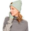 imageCC Eco Friendly Unisex Classic Warm Winter Beanie and Touchscreen Glove SetHeather Mint