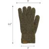 imageCC Eco Friendly Unisex Classic Warm Winter Beanie and Touchscreen Glove SetHeather Moss