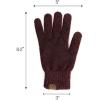 imageCC Eco Friendly Unisex Classic Warm Winter Beanie and Touchscreen Glove SetHeather Wine