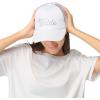 imageCC Embellished Foam Trucker Cap for WomenBride Rhinestonewhite