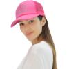 imageCC Embellished Foam Trucker Cap for WomenCool Mom Rhinestonehot Pink