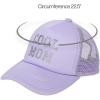 imageCC Embellished Foam Trucker Cap for WomenCool Mom Rhinestonelavender