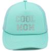 imageCC Embellished Foam Trucker Cap for WomenCool Mom Rhinestonemint