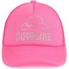 imageCC Embellished Foam Trucker Cap for WomenCow Girl Rhinestonehot Pink