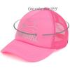 imageCC Embellished Foam Trucker Cap for WomenCow Girl Rhinestonehot Pink
