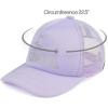 imageCC Embellished Foam Trucker Cap for WomenCow Girl Rhinestonelavender