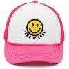 imageCC Embellished Foam Trucker Cap for WomenTake It Easyhot Pink