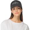 imageCC Embellished Foam Trucker Cap for WomenWifey Rhinestoneblack