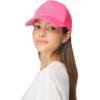 imageCC Embellished Foam Trucker Cap for WomenWifey Rhinestonehot Pink
