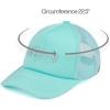 imageCC Embellished Foam Trucker Cap for WomenWifey Rhinestonemint