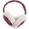 imageCC Exclusives Tartan Check Earmuff with Faux FurEM2339EM3661Red