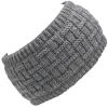 imageCC Exclusives Women Headwrap Sherpa Fuzzy Fleece Lined Headband Stretch Knit Ear Warmer IvoryLight Melange Grey