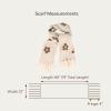 imageCC Fall Winter Mulitcolored Flower Print Woven Scarf for WomenHeather Beige