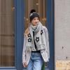 imageCC Fall Winter Mulitcolored Flower Print Woven Scarf for WomenHeather Lt Grey
