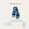 imageCC Fall Winter Solid and Multicolored Woven Knit Scarf for WomenCheckeredcol14