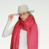 imageCC Fall Winter Solid and Multicolored Woven Knit Scarf for WomenSolid Hot Pink