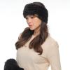 imageCC Faux Fur Headwrap For Women Unisex  Fuzzy Stretchable Soft Warm Winter Headband Ear warmer Ear muffs IvoryBlack