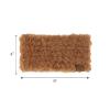 imageCC Faux Fur Headwrap For Women Unisex  Fuzzy Stretchable Soft Warm Winter Headband Ear warmer Ear muffs IvoryCH Brown