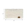 imageCC Faux Fur Headwrap For Women Unisex  Fuzzy Stretchable Soft Warm Winter Headband Ear warmer Ear muffs IvoryIvory