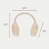 imageCC Faux Mink Fur with Knitted EarmuffBeige