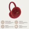 imageCC Faux Mink Fur with Knitted EarmuffBurgundy