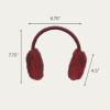 imageCC Faux Mink Fur with Knitted EarmuffBurgundy