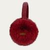 imageCC Faux Mink Fur with Knitted EarmuffBurgundy