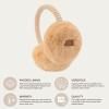 imageCC Faux Mink Fur with Knitted EarmuffCamel