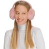 imageCC Faux Mink Fur with Knitted EarmuffRose