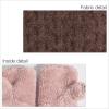 imageCC Fingerless Gloves for Women  Fuzzy Lined Knit Wrist Warmers Ribbed Smocking Stitch Soft Acrylic FLG25A Smocking Stitch Patternearth Grey