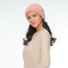 imageCC Fuzzy Beanie for Women Unisex  Acrylic Stretchable Soft Warm Knit Winter Skully HatAcrylicindi Pink