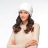 imageCC Fuzzy Beanie for Women Unisex  Acrylic Stretchable Soft Warm Knit Winter Skully HatAcrylicwhite