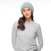 imageCC Fuzzy Beanie for Women Unisex  Acrylic Stretchable Soft Warm Knit Winter Skully HatAcrylicwinter Mint