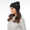 imageCC Fuzzy Beanie for Women Unisex  Acrylic Stretchable Soft Warm Knit Winter Skully HatAngorablack