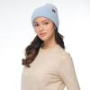 imageCC Fuzzy Beanie for Women Unisex  Acrylic Stretchable Soft Warm Knit Winter Skully HatAngorasky Blue