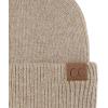 imageCC Fuzzy Beanie for Women Unisex  Acrylic Stretchable Soft Warm Knit Winter Skully HatAngorataupe