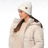 imageCC Fuzzy Beanie for Women Unisex  Acrylic Stretchable Soft Warm Knit Winter Skully HatFeather Yarnivory