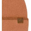 imageCC Fuzzy Beanie for Women Unisex  Acrylic Stretchable Soft Warm Knit Winter Skully HatFeather Yarnrust