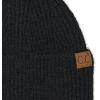 imageCC Fuzzy Beanie for Women Unisex  Acrylic Stretchable Soft Warm Knit Winter Skully HatRecycled Yarnblack